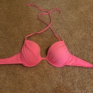 Pink Cup Bathing Suit Top